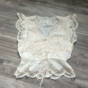 Delicate bohemian blouse